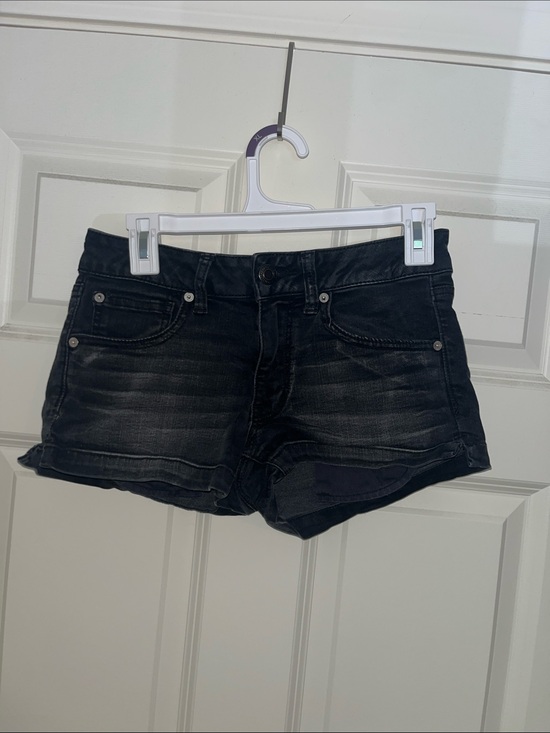 American Eagle Outfitters Pants - American Eagle Outfitters Black Denim Jean Shorts